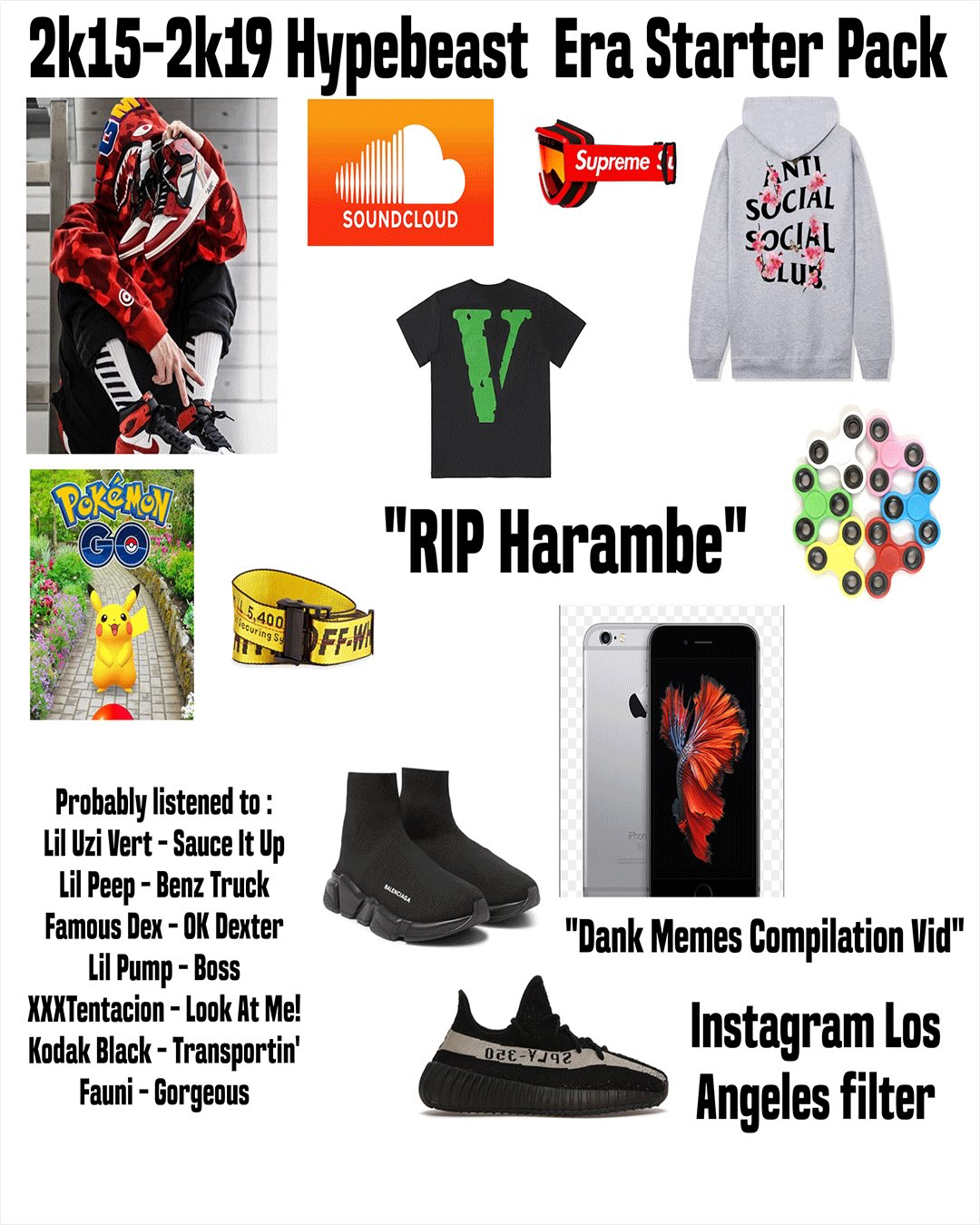2K15 to 2K19 Hypebeast Era starter pack